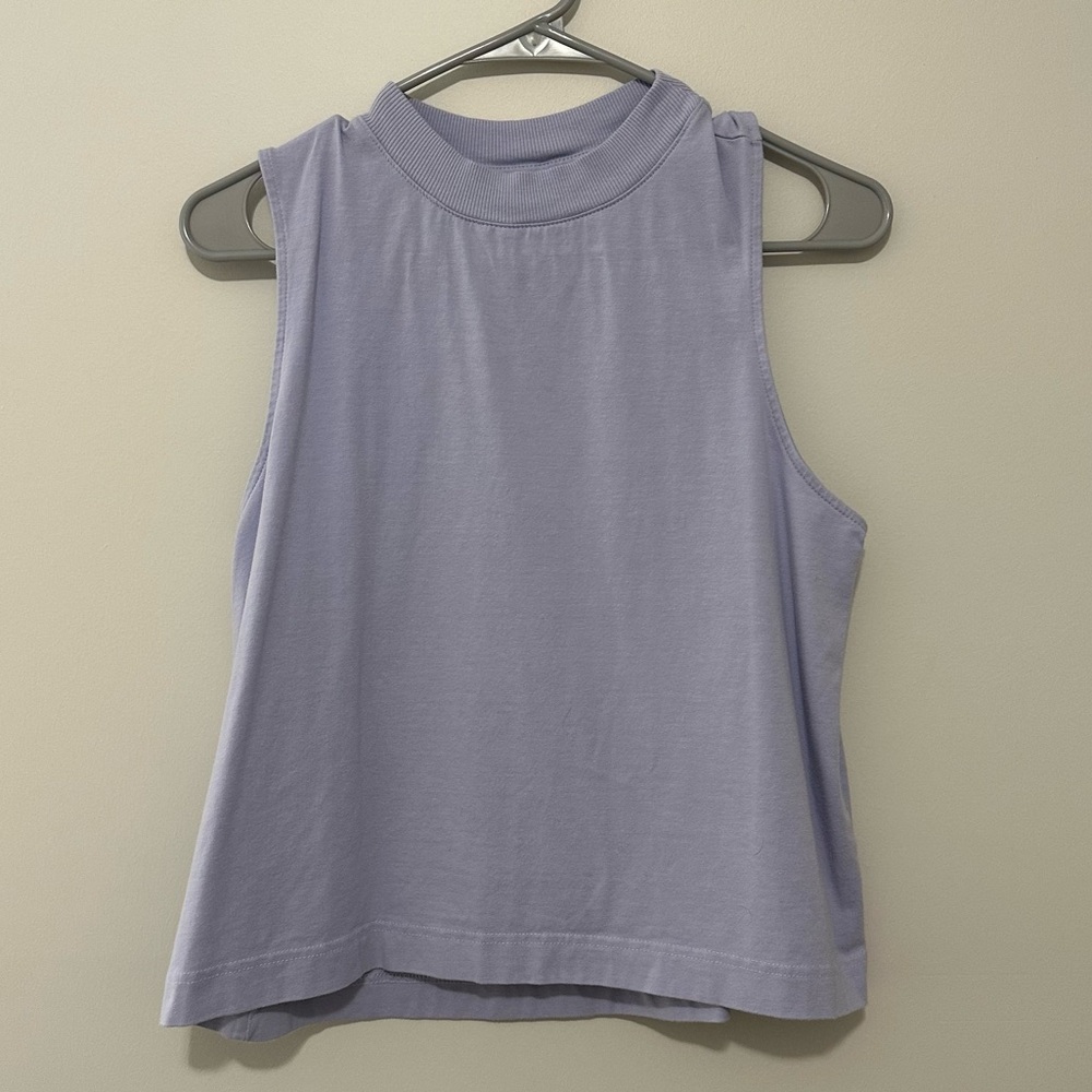 All In Motion cropped Tank Top - Medium Purple